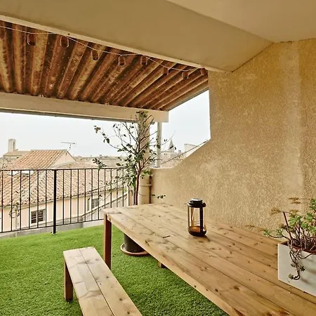 Le Magne - Clim Parking Terrasse Lägenhet *